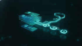 AI governance verification chain with layered digital credentials and audit trails