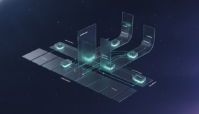 AI governance vulnerability illustrated through nested repository layers and hidden command pathways in code infrastructure